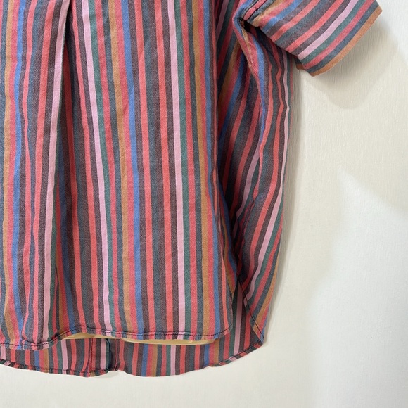 MADEWELL WOMENS BUTTONBACK SHIRT RELAX FIT PLAID Sz SMALL - Picture 6 of 10